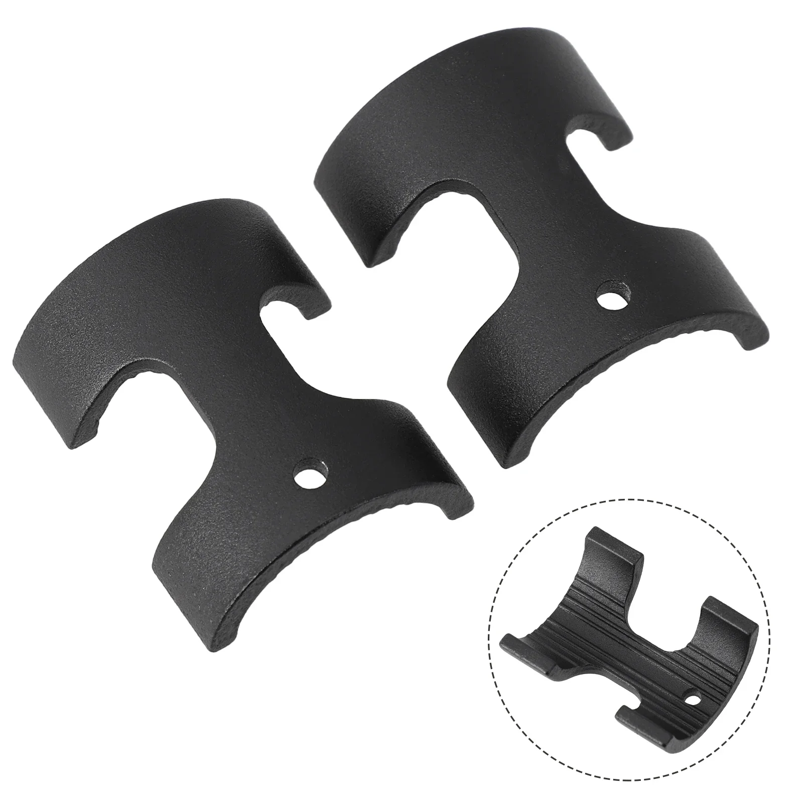 Bike Handlebar Shims Set Of 2pcs Convert 25 4mm To 31 8mm Handlebars Aluminum Alloy Reducer Adapter Bike Parts