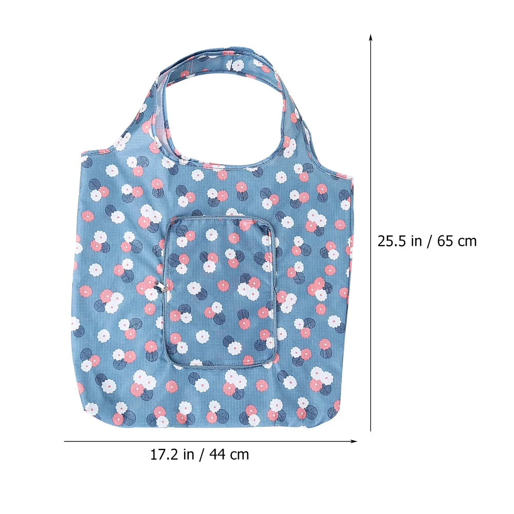 

Waterproof Shopping Bags The Tote Foldable Reusable Groceries Storage Grocery Polyester Travel