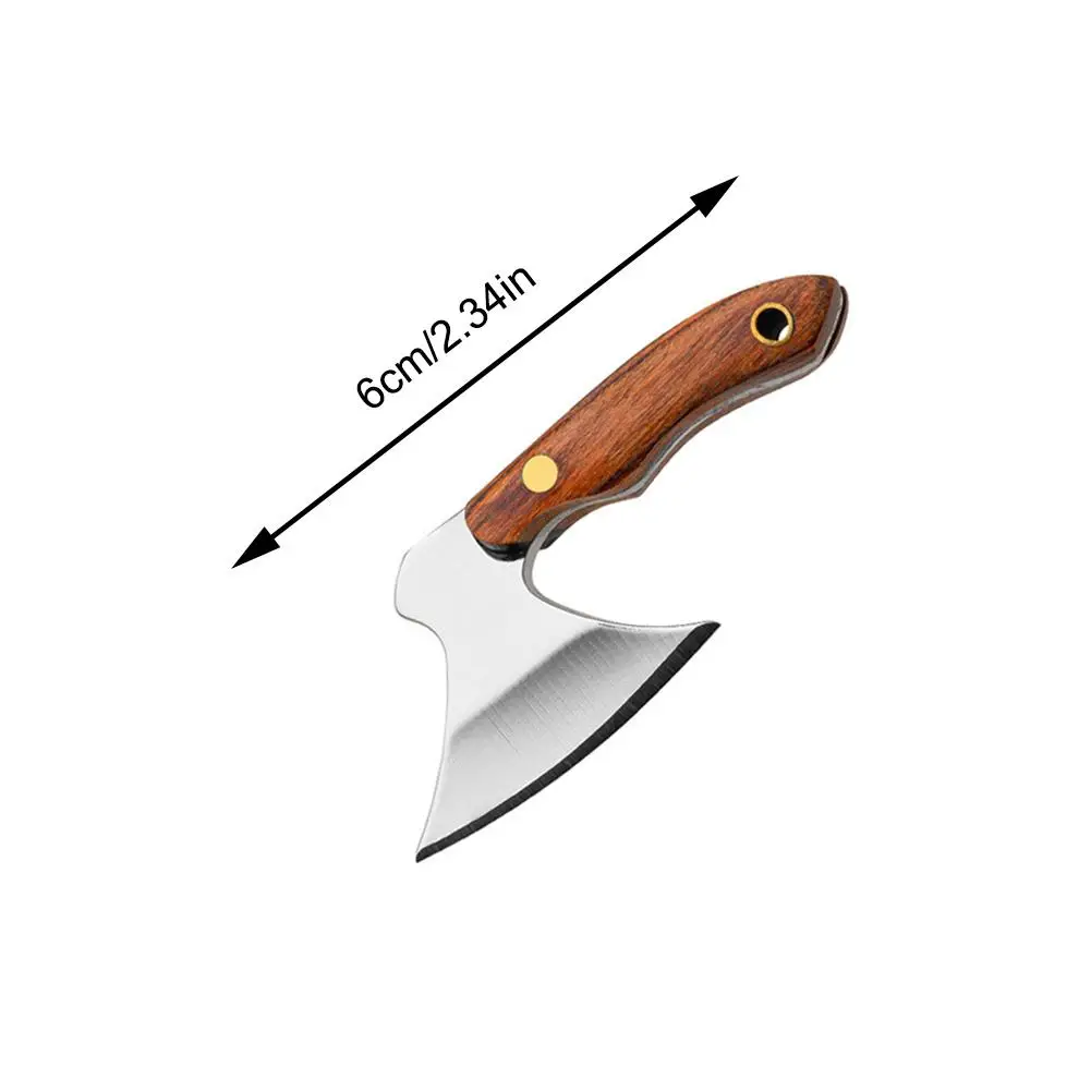 Portable Mini Knife Demolition Express Knife Collection Kitchen Keychain Knife Outdoor Tool With Leather Case Hanging Cutting