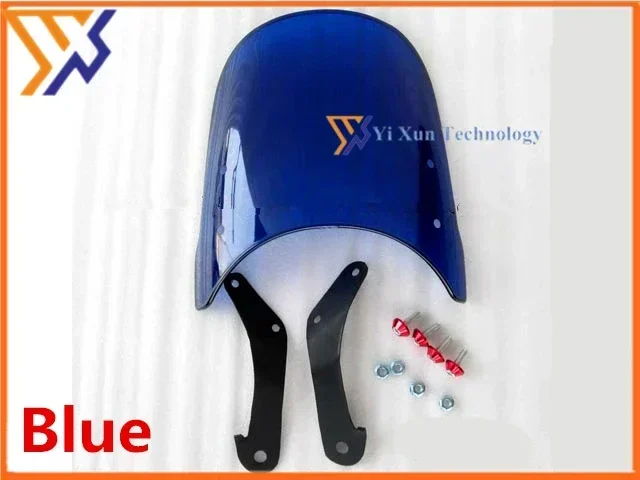 

For Xjr400 KAWASAKI Refires Ybr125 Cb400 En125 Round Lights Goggles Glass Windshield for Monkey Theft Protection