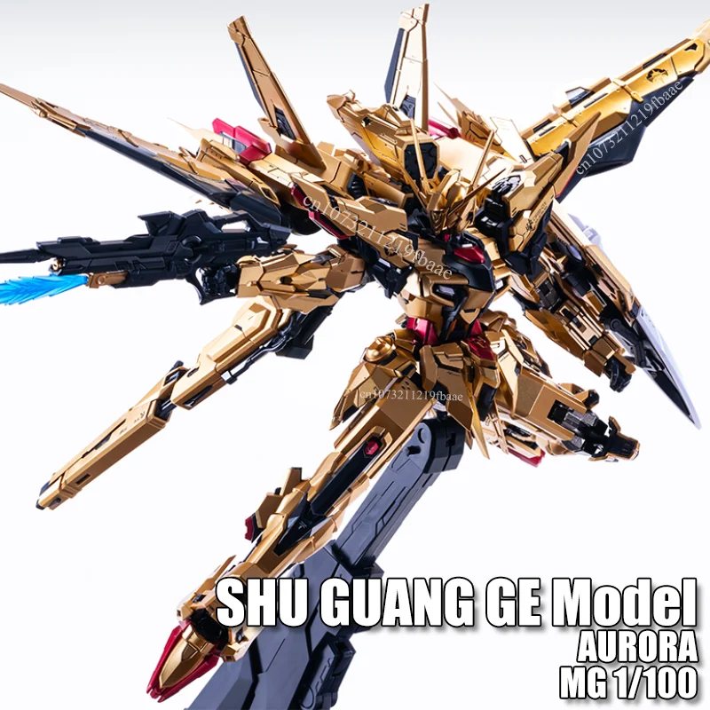 

In Stock SHUGUANGGE Model Aurora Akatsuki MG 1/100 ORB-01 GK Toy Assembly Model Kit With Two Pack Alloy Skeleton Action Figure