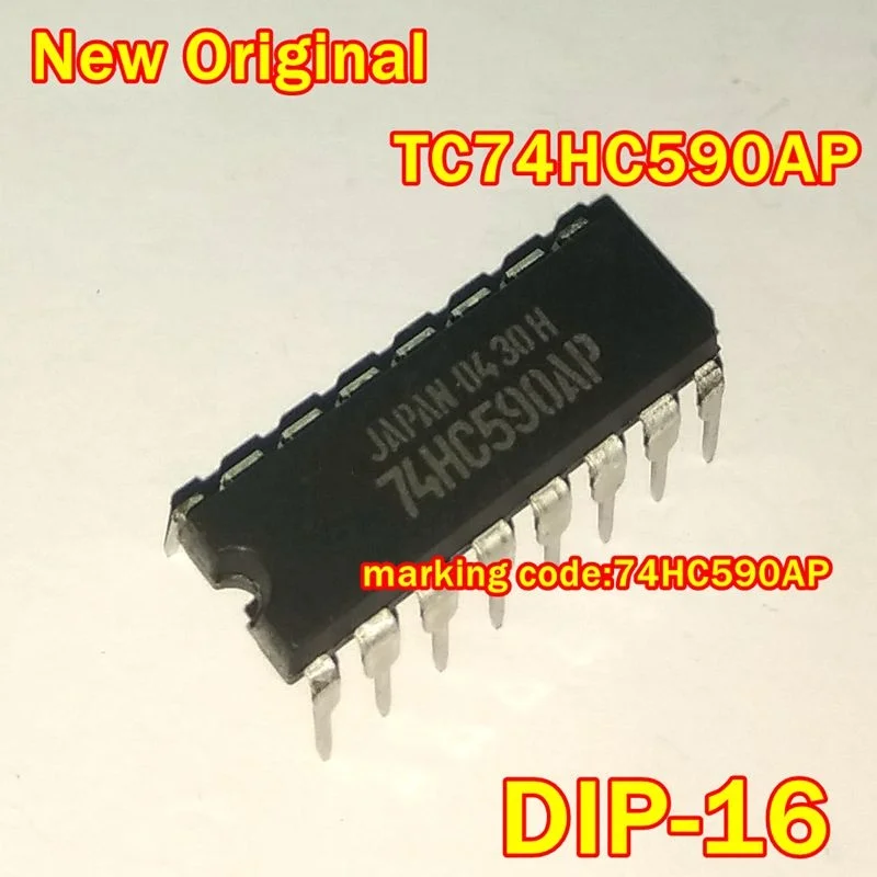 5Pcs to 100Pcs New Original Tc74Hc590Ap Dip-16 Marking Code:74Hc590Ap 8-Bit Binary Counter