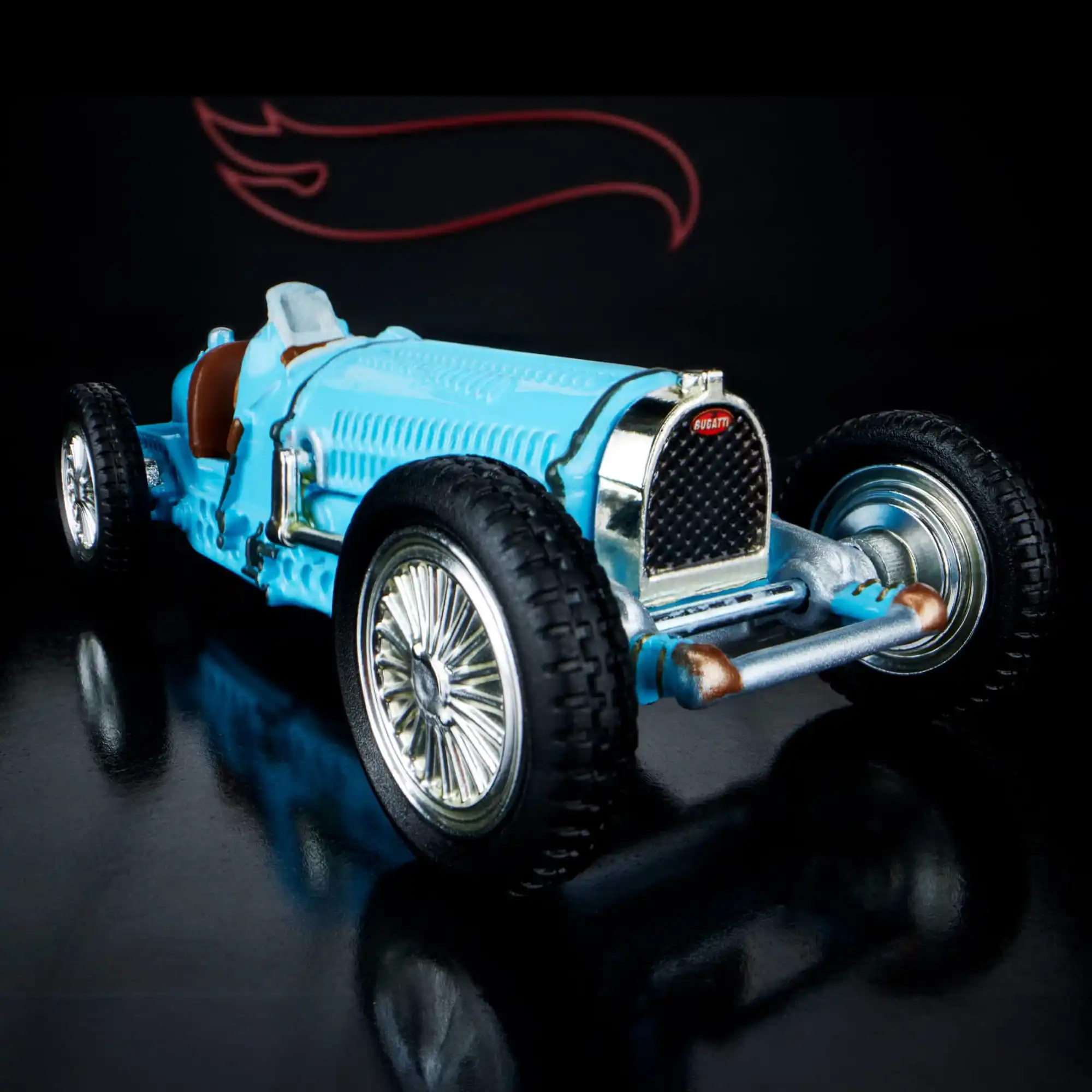 Hot Wheels Cars Elite Bugatti Type 59 1/64 modèle de véhicules jouets en métal moulé sous pression