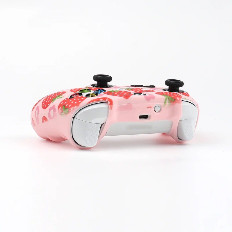 Soft Fruit Protective Case For Xbox Series S / X Controller Skin Silicone Gamepad Joystick Cover for XSX Video Games Accessories