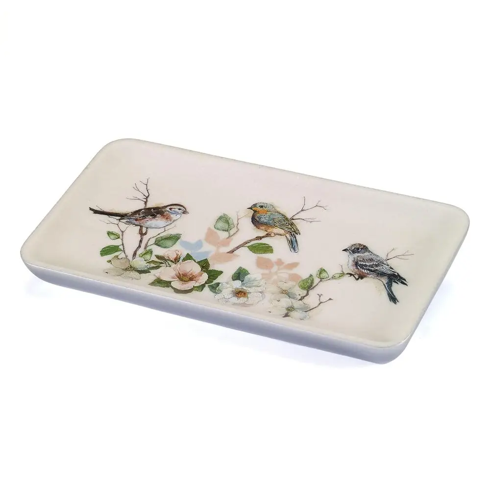 

Vanity Tray, Countertop Accories, Bird Inspired Home Decor (Love Nest Collection)