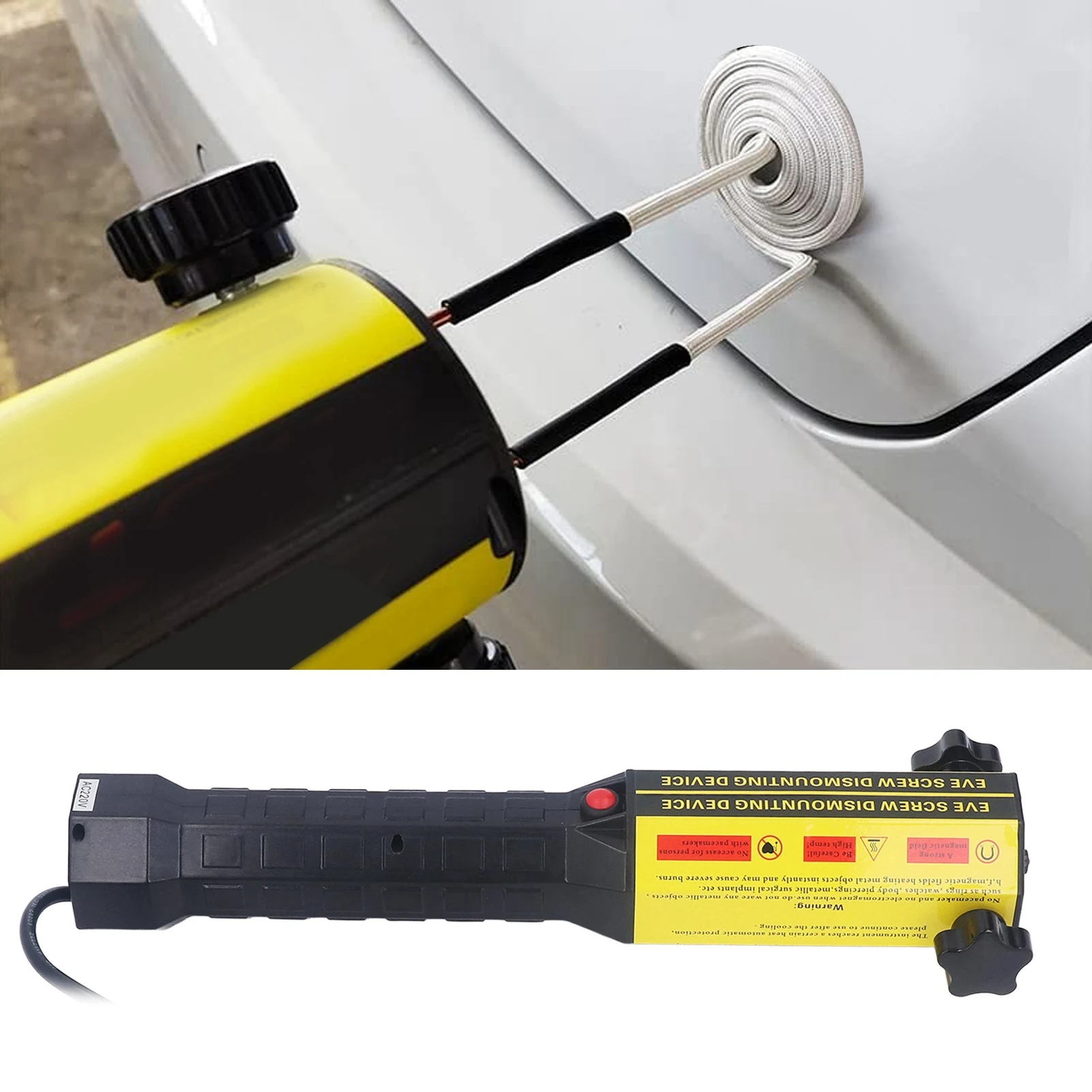 Индукционный инструмент, ручной магнитный индукционный нагреватель, высокочастотный, точный, беспламенный, для автомобилей