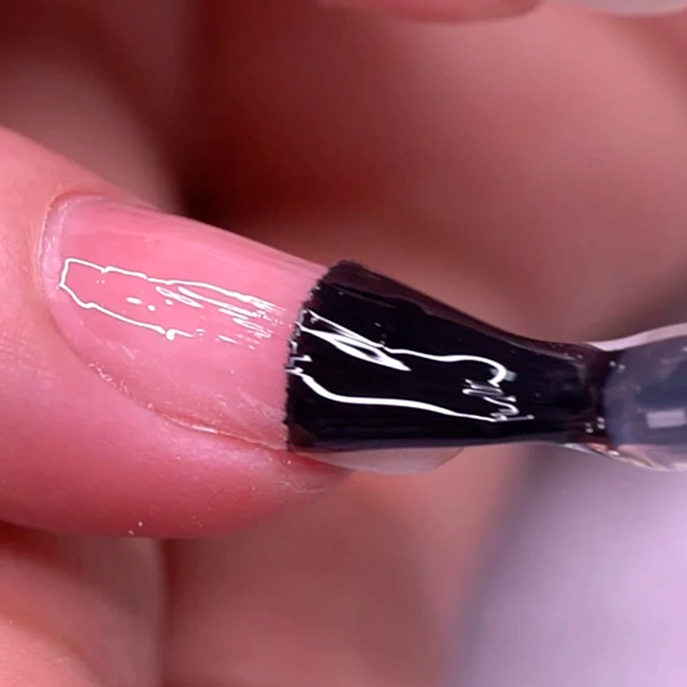 KODIES GEL SOS-Gel pour Ongles en Flcopropriété, Semi-continu, Transparent, Rose, Renforceur, Extension de Construction, 15ml