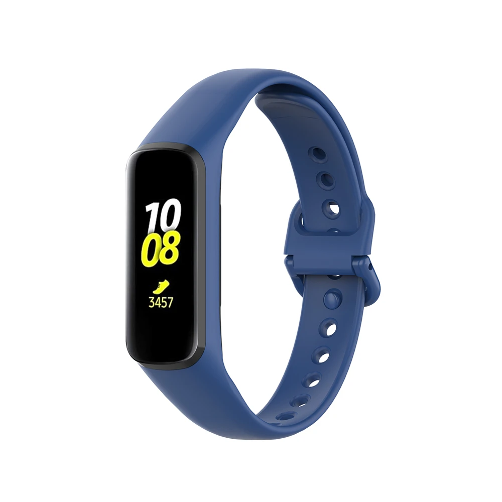 Soft Wristband Accessories Replacement Watchband Strap Silicone For Samsung Galaxy Fit 2 SM-R220
