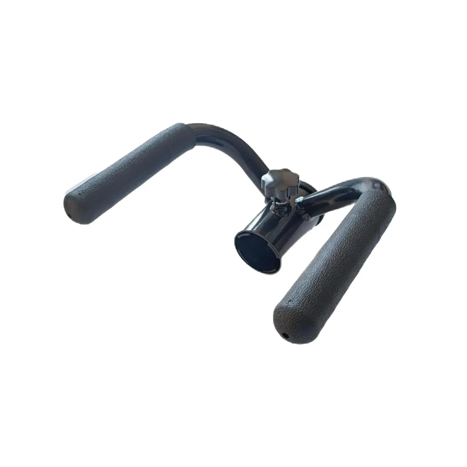 T Bar Row Landmine Attachment Sturdy Metal Grip Handles Barbell Holder Accessory for Total Body Core Strength Work