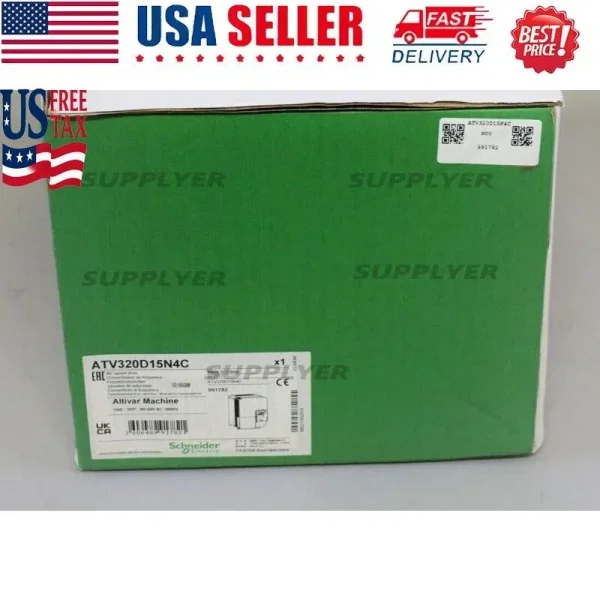 

2026 Factory Sealed Atv320d15n4c Frequency Converter Brand New Original Spot Plc
