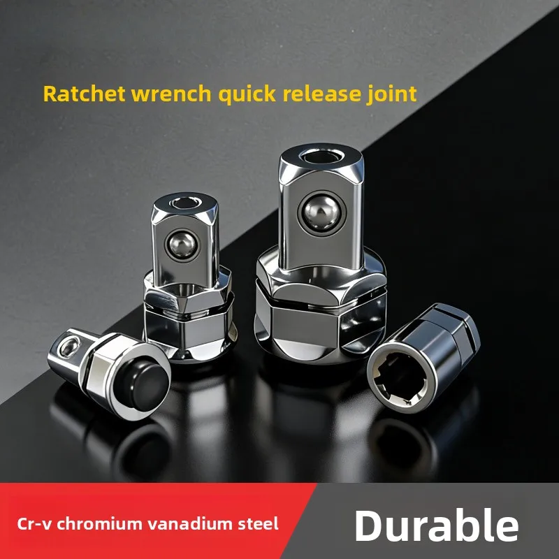 Hexagonal Ratchet Wrench Socket Adapter Concave Type Pneumatic Wrench Quick Release Socket Converter
