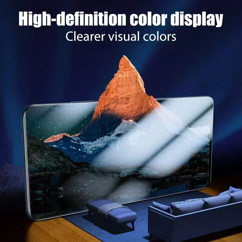 3 pçs capa completa de vidro temperado para samsung galaxy a14 a54 a53 a13 a33 a73 a52s a32 5g protetor de tela para samsung a52 a51 a72