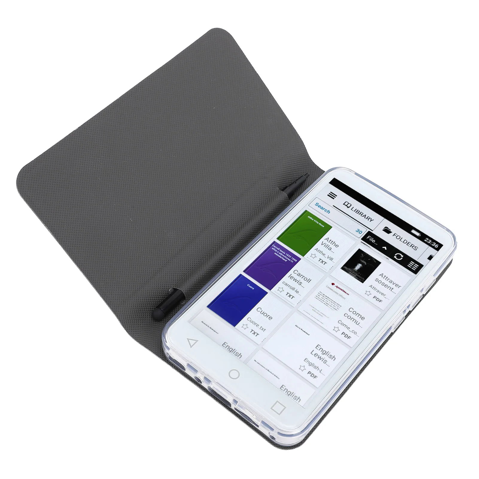 قارئ الكتب الإلكترونية 2 + 16 جيجابايت الذاكرة 2500 مللي أمبير بطارية شاشة ملونة قارئ الكتب المدمج في وحدة GPS 5 بوصة LCD للقراءة اليومية