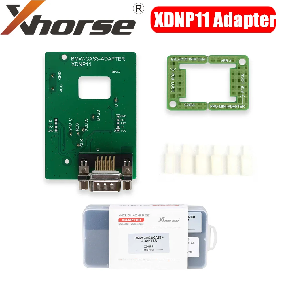 Xhorse XDNP11 CAS3/CAS3+ Solder Free Adapter for BMW work with MINI PROG, KeyTool Plus, VVDI Prog, Multi Prog