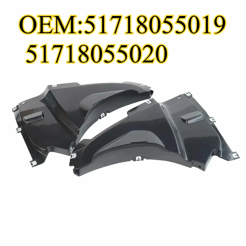 

For BMW F30 F31 F34 F35 316I 320I 328I 335I 316Li 320Li 328Li Front Bumper Triangle Plate Replace OEM：51718055019 51718055020