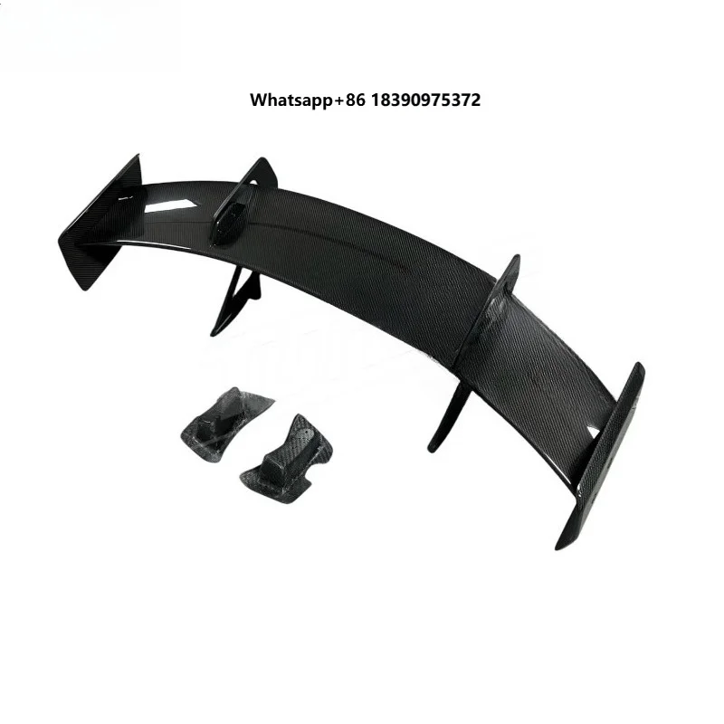 Carbon Fiber AD V3 Style Reverse Swan Neck Rear Wing Spoiler for 2019 on MK5 A90 A91