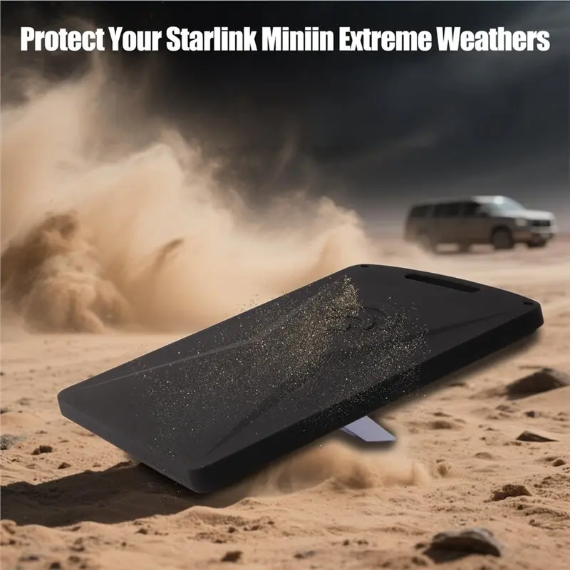 B44C For Starlink Mini Accessories Protective Cover Case For Starlink Mini Silicone Antenna Protection Case