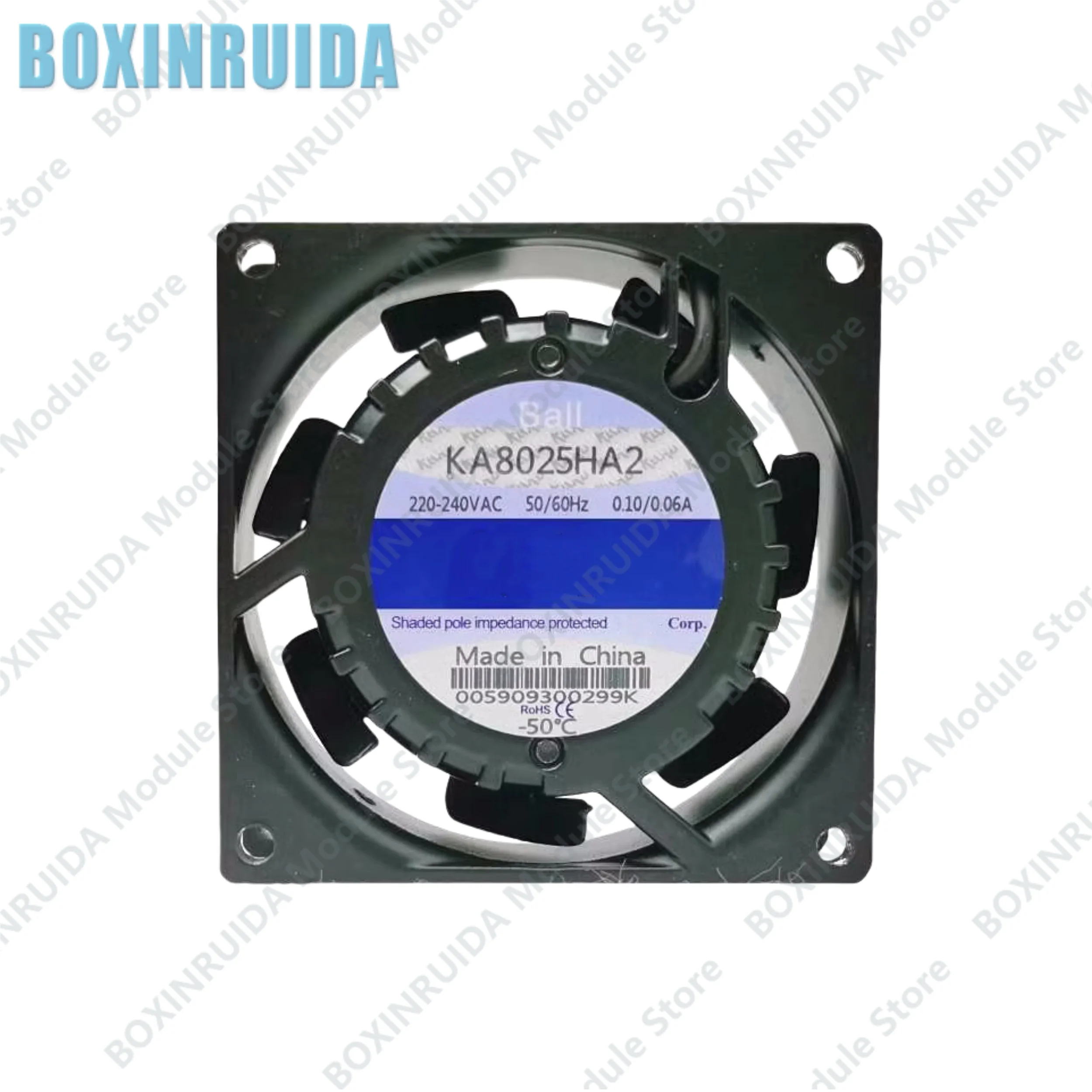 Brand new original KA8025HA2 8025 AC220V 0.10A/0.06A High temperature resistant cooling fan 8CM