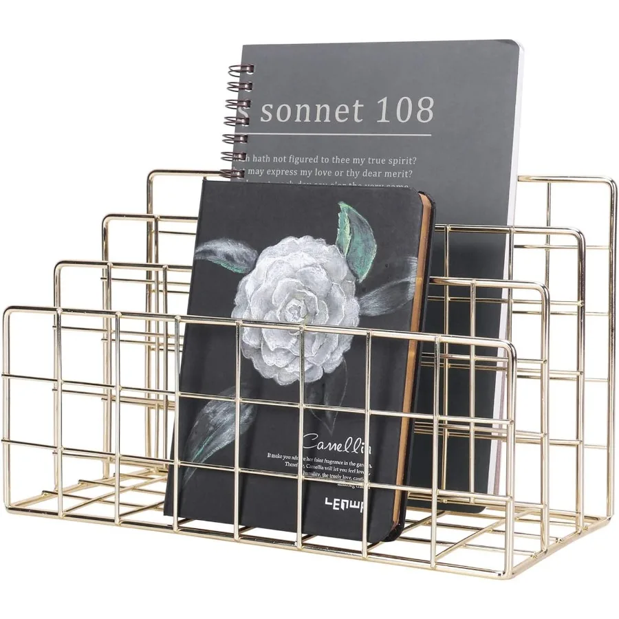 

Настольный сортировщик почты, металлический органайзер для файлов для букв, купюр, файлов, брошюры и открытки, офисная столешница, конверт, держатель для документов 3 Sl