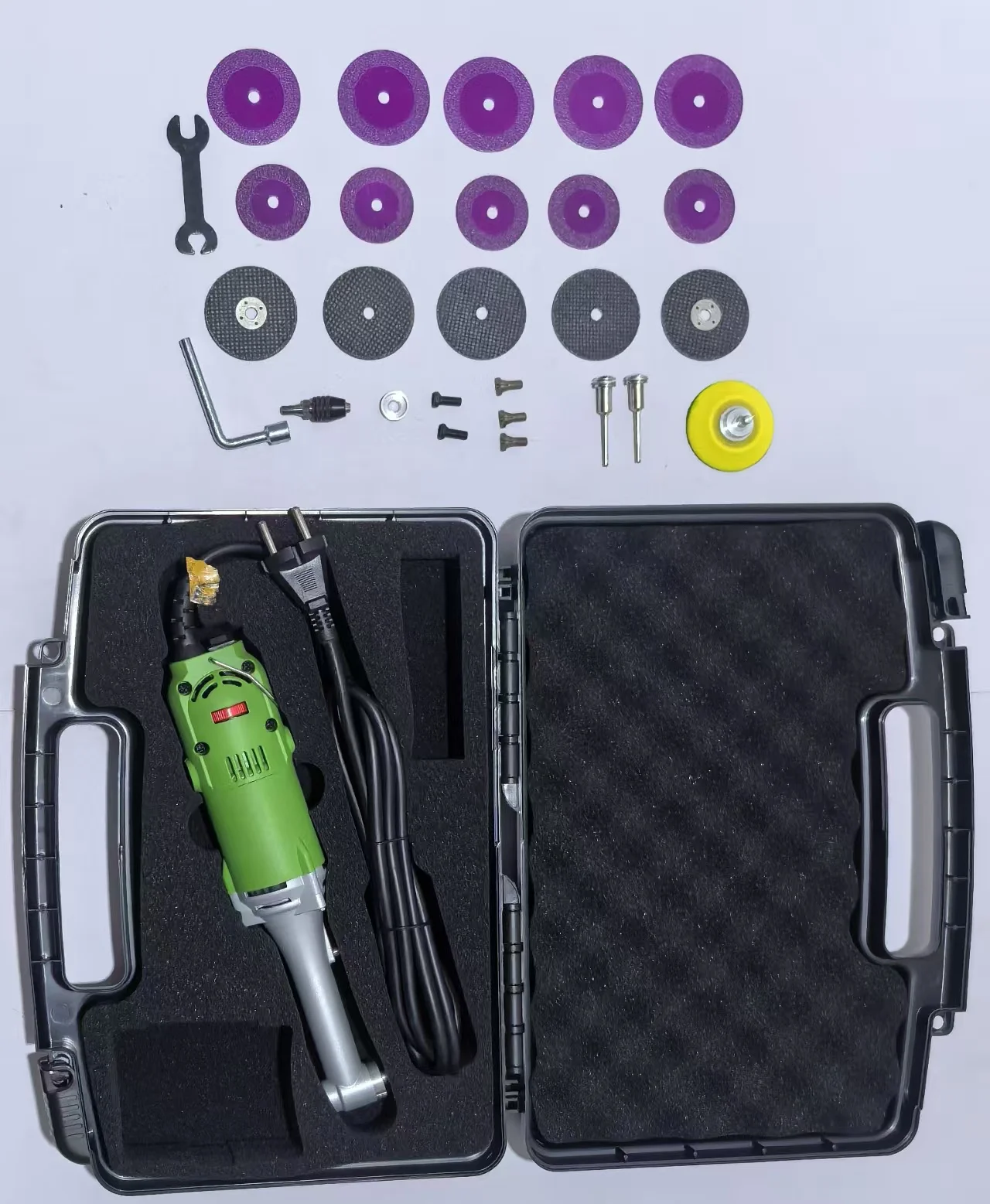 Micro Angle Grinder Long Neck Engraving Mini Electric Marble Stone Cutting Grinding Carving Tile Gres Seam Cleaning Machine