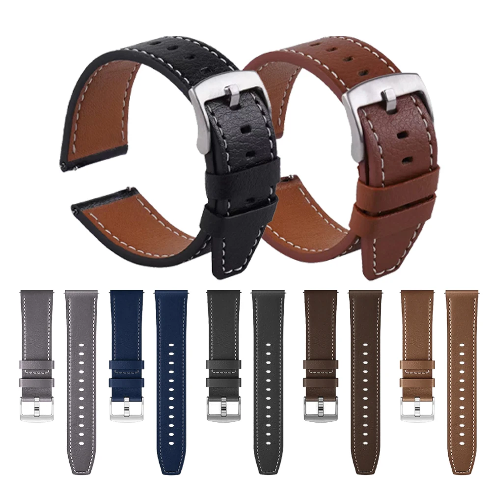 Leather for COLMI Band COLMI I28 Ultra/P73/P71/C61/P73/I31/P28 Plus Strap for COLMI V73/C8 Max/C81/M42/C81 20 22mm Bracelet Belt