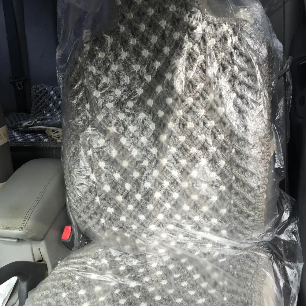 

50pcs Auto Disposable Clear Seat Covers Car Plastic Protection Cushion Taxi Car Protective 140*80cm Fast Shipping