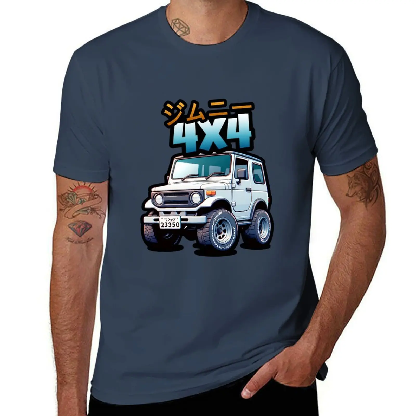 

Jimny 4x4 T-Shirt man t shirts high quality luxury brand t shirt man casual anime t shirts for man T-Shirt