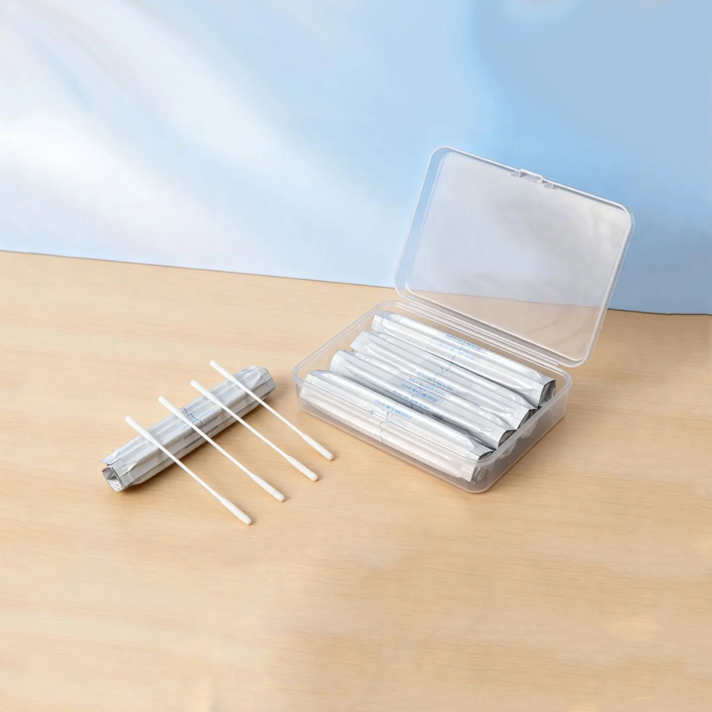 50Pcs/Box Wet Cotton Swabs Double Head Cleaning Stick For IQOS 2.4 PLUS For IQOS 3.0 LIL/LTN/HEETS/GLO Heater HOT