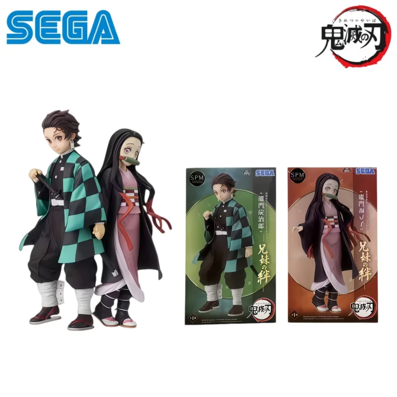 

Sega In Stock Original Box Garage Kit Demon Slayerkamado Tanjirou Kamado Nezuko Anime Characters Original Action Figure Statue