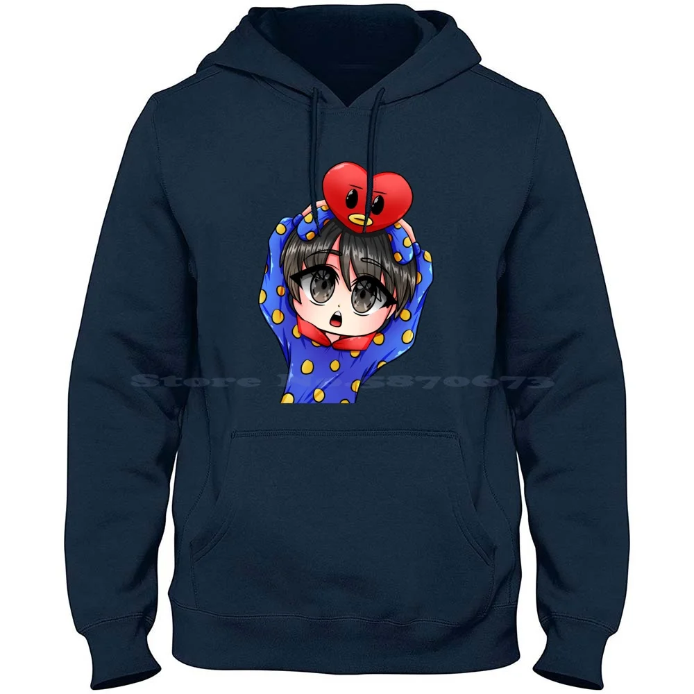 V In Onesie 100% Cotton Hoodie V Taehyung Chibi Anime Boy Cute