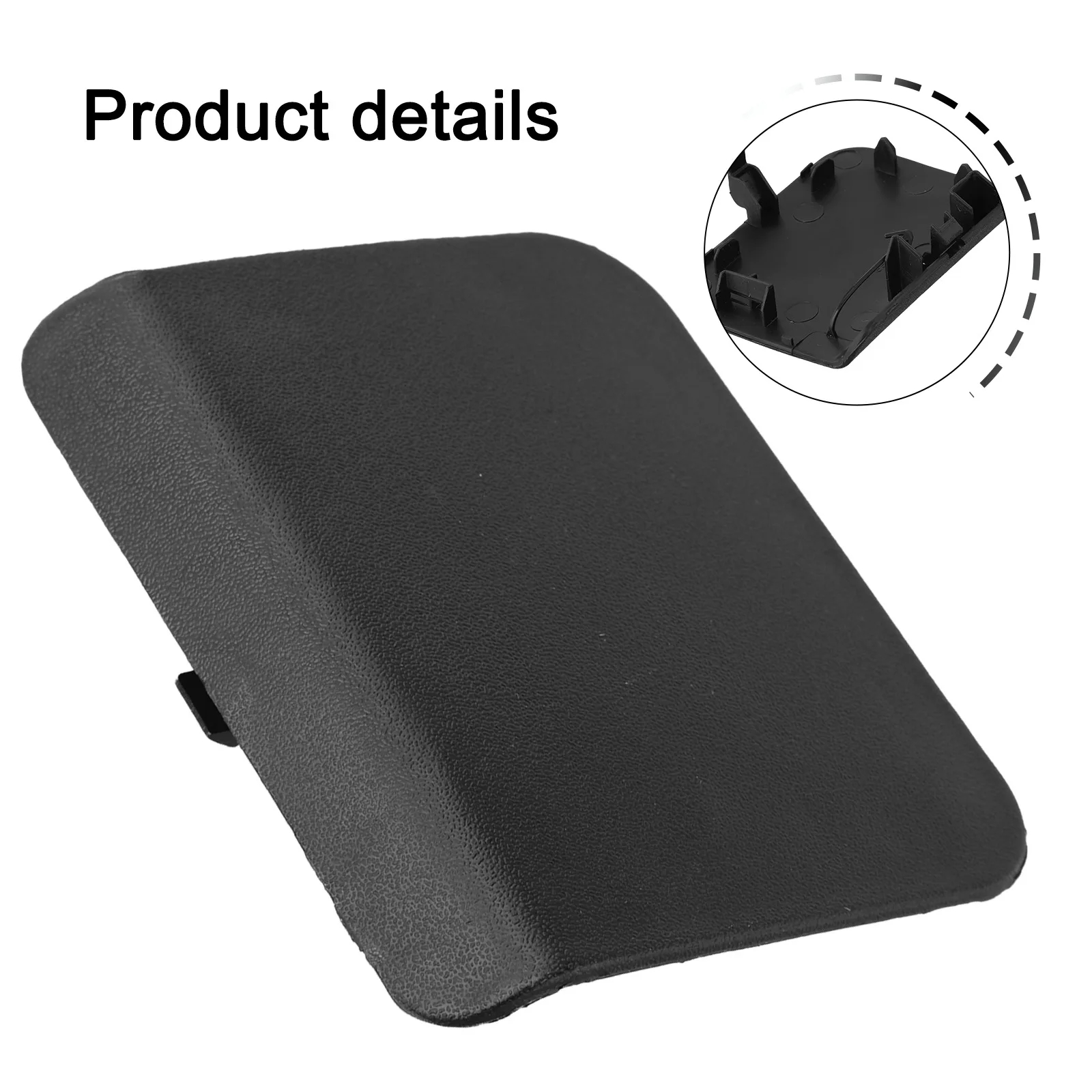 Direct Fit Front Bumper Tow Hook Eye Cover for Nissan Micra K14 2014-2016 Aftermarket Replacement Matching 622A0 3HN0H