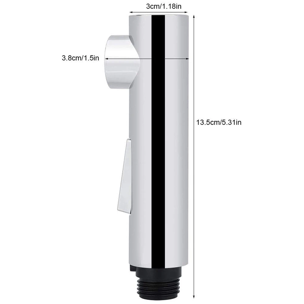 Sink Sprayer Head Replacement for G1/2 Faucets Dual Spray Options Pull-Out Structure Water Saving ABS Material Long Life Design
