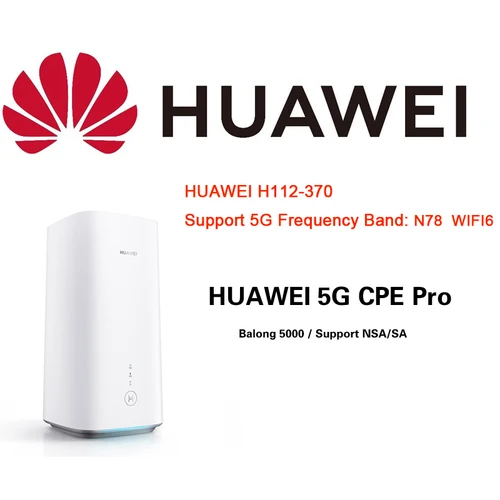 Huawei-Enrutador H112-370 5G Con Tarjeta Sim, Desbloqueo,