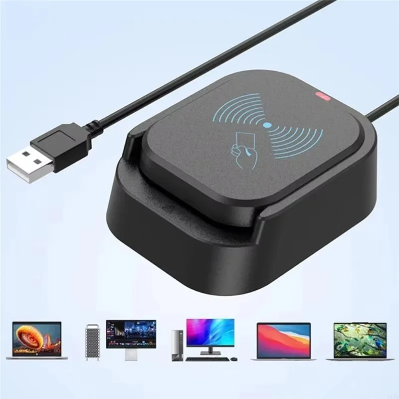 

B47C LED Enhanced USB Powered IC Card Reader For Contactless Cards, Offering High Durability And Simple Setup