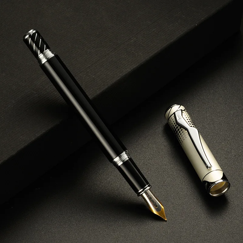 

10PCS Metal Calligraphy Practice Pen Business Advertising Gift Signature Pen Treasure Ball Pen