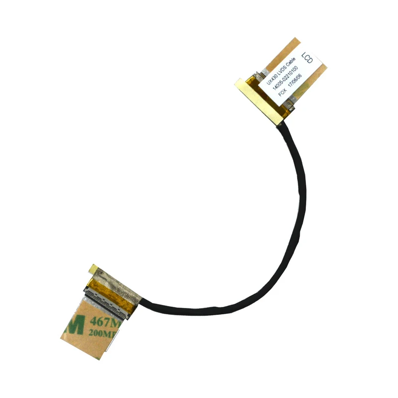 R+  LCD Video Screen Cable For ASUS UX430 UX430UA U4100U 14005-02210100 1422-02PC0AS