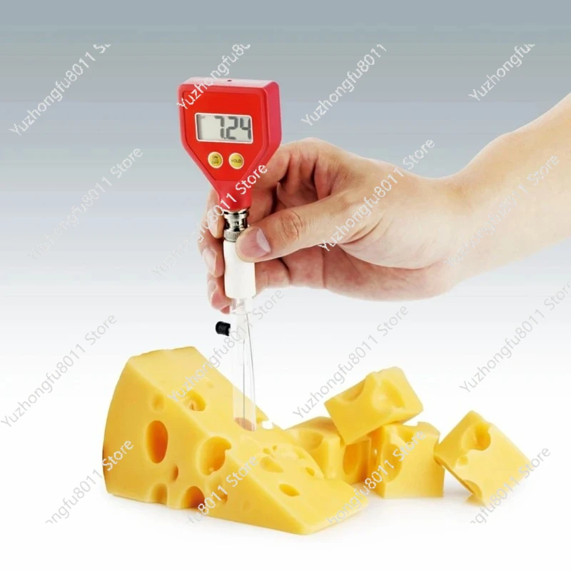 Portable Sharp Glass Electrode PH Meter 0.00~14.00pH Digital Tester for Water Food Soil Aquaculture Hydroponics Cheese MilkOil​