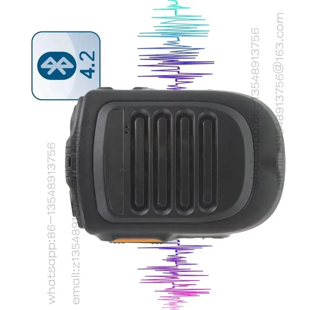 Wireless Microphone BT4.2 B01 for 3G 4G Network Radio W7 W7plus IP Radio Work with REALPTT ZELLO App