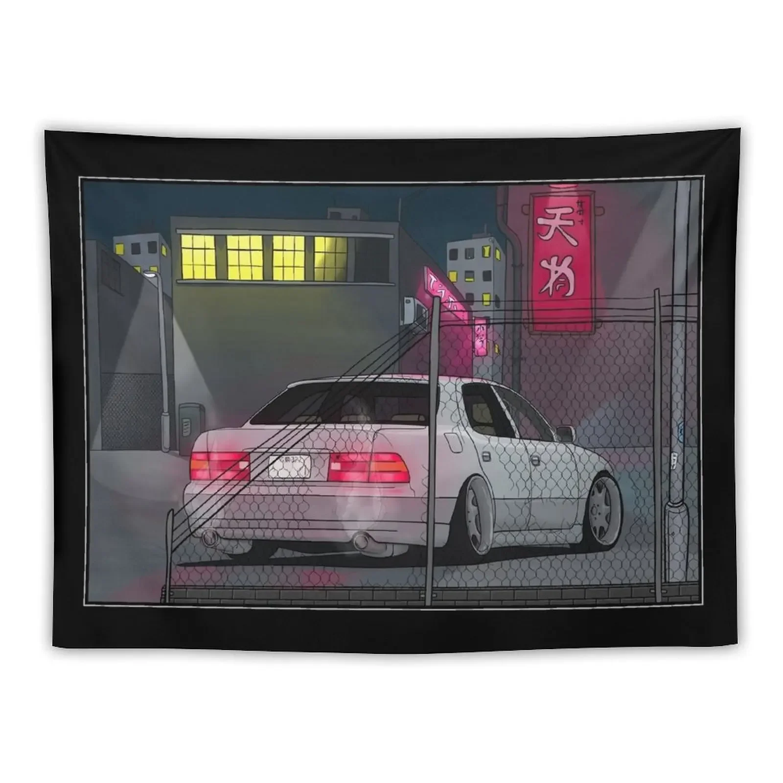 LS400 VIP car scene Tapestry Christmas Decoration Wall Decor Hanging Wall Tapestries Bedrooms Decor Tapestry