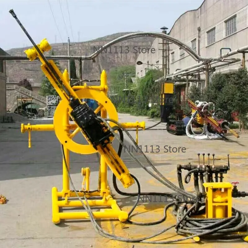 High Efficiency Pneumatic Disc Drilling Rig Borehole Machine for Mining Blast Application