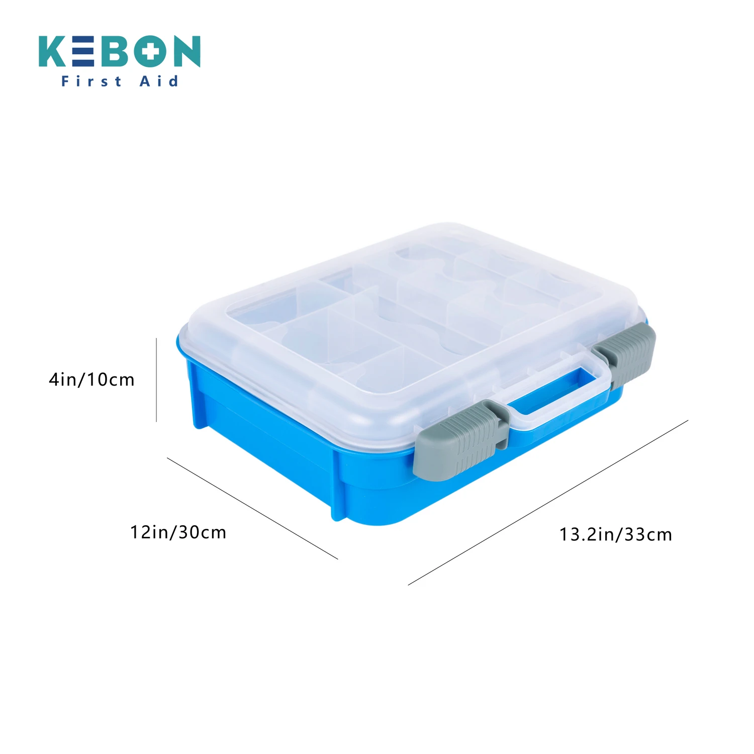 Durable Emergency Survival Medical Supplies Box Medical First Aid Kit for Home Office Workplace view 2