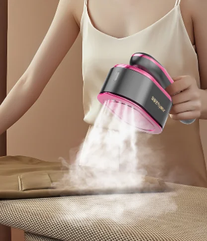 Mini Rotating Steam Iron Handheld Wet and Dry Double Hot Steam Generator Portable Garment Steamer Home Travelling Hanging Ironin