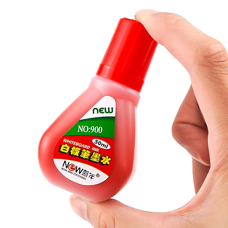 4 Colors Whiteboard Marker Ink,Whiteboard Marker Refill,50ml,For All Erasable Whiteboard Markers,Red,Blue,Black,Green Inks