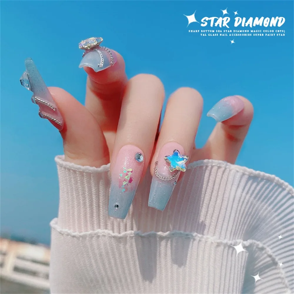 Nicht leicht von Nagel verzierungen zu fallen fühlen sich wohl Nagel dekoration Zubehör schönes Muster langlebige Passform