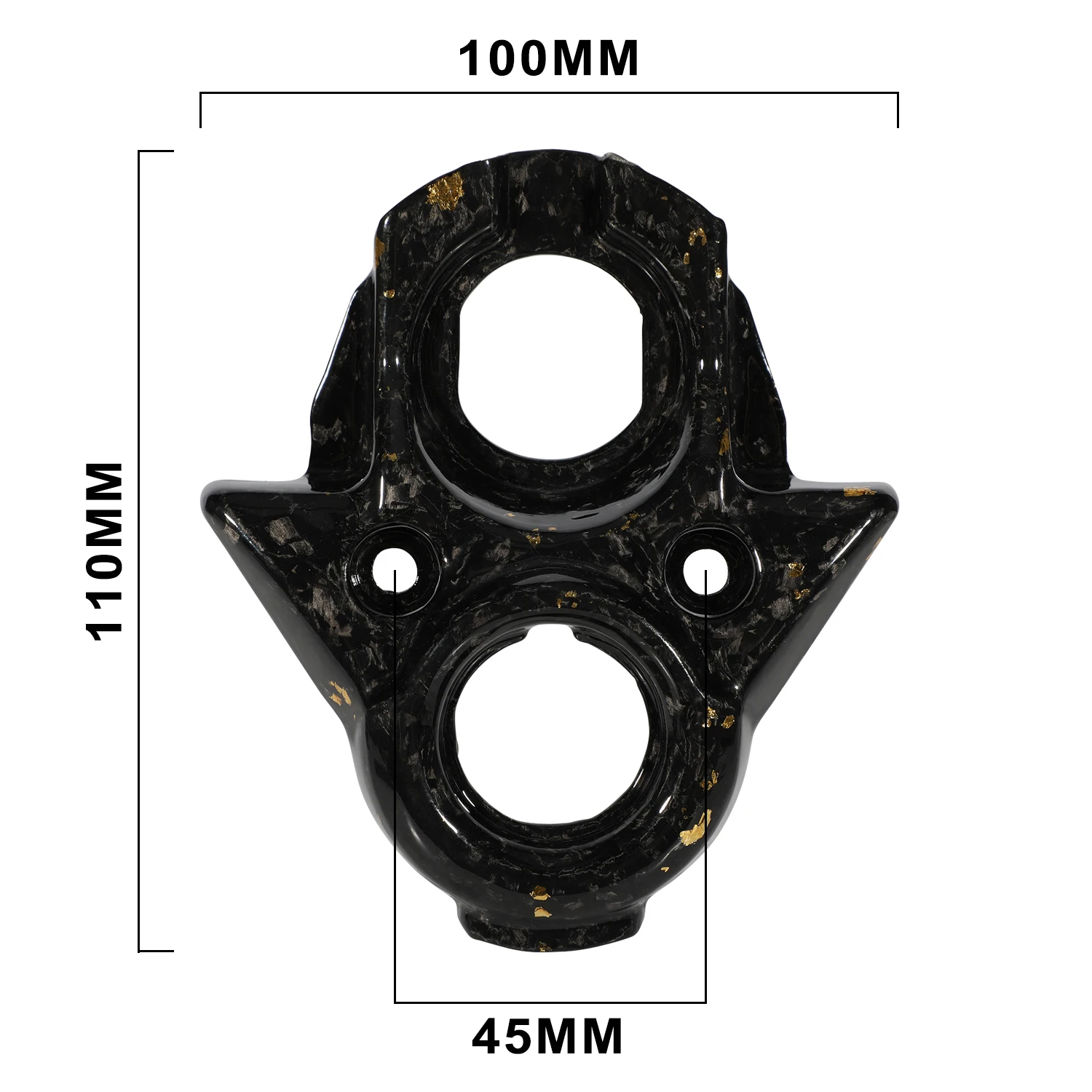 Funparts Central Control Decorative Cover Motorcycles Carbon Fiber Guard For Surron Sur Ron Lightbee Light Bee X S Electric Bike