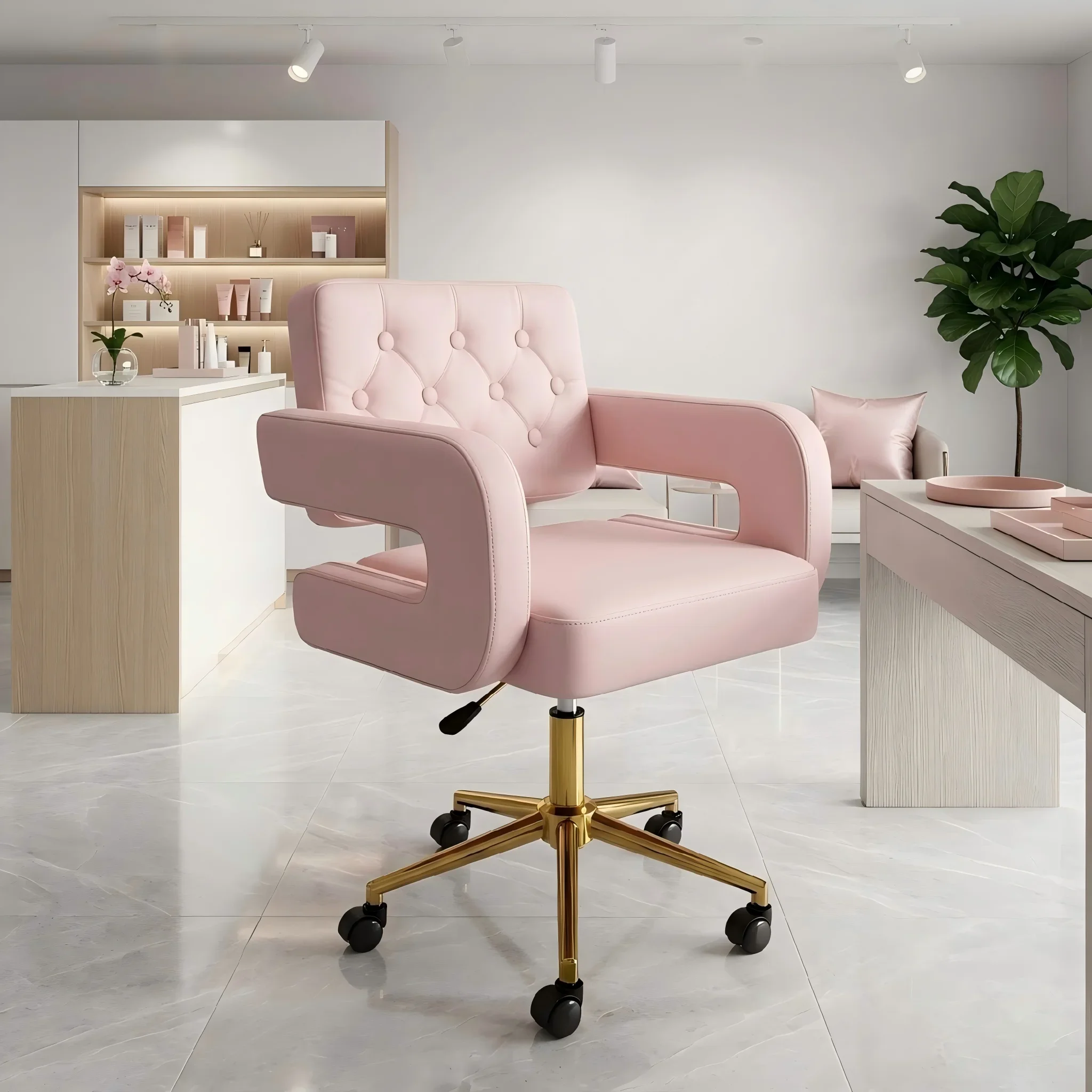 Beauty Salon Sillones Manicura Technician Chair Waiting Chair Stool Manicure Chair