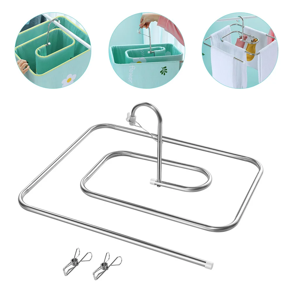 

Stainless Steel Spiral Quilt Rack Metal Blanket Hanger Sheet Dryer Space Efficient Strong Windproof for Balcony Room