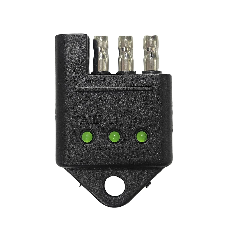 1PC Car Accessories 4 Pin Trailer Light Wire Circuit Tester 4 Way Trailer Tester Connector Trailer Wiring Tester