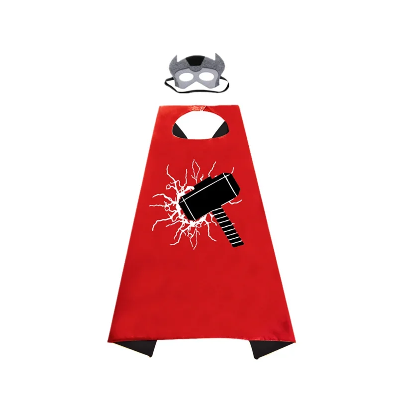 Superheld capes voor kinderen, cool Halloween kostuum cosplay festival feestartikelen gunsten aankleden, voor jongens meisjes van 3-12 jaar oud