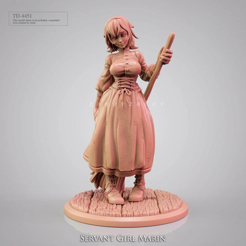 38mm 50mm 75mm Resin model kits figure beauty colorless and self-assembled （3D Printing ） TD-4451/3D